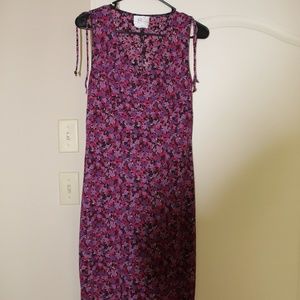 Iz Byer California Flowered Dress